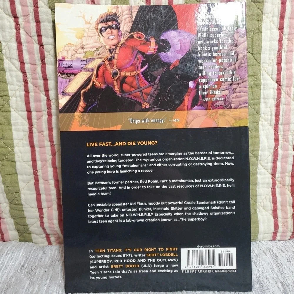 DC Comics Teen Titans Vol 1 Its Our Right to Fight New Softcover Graphic Novel
